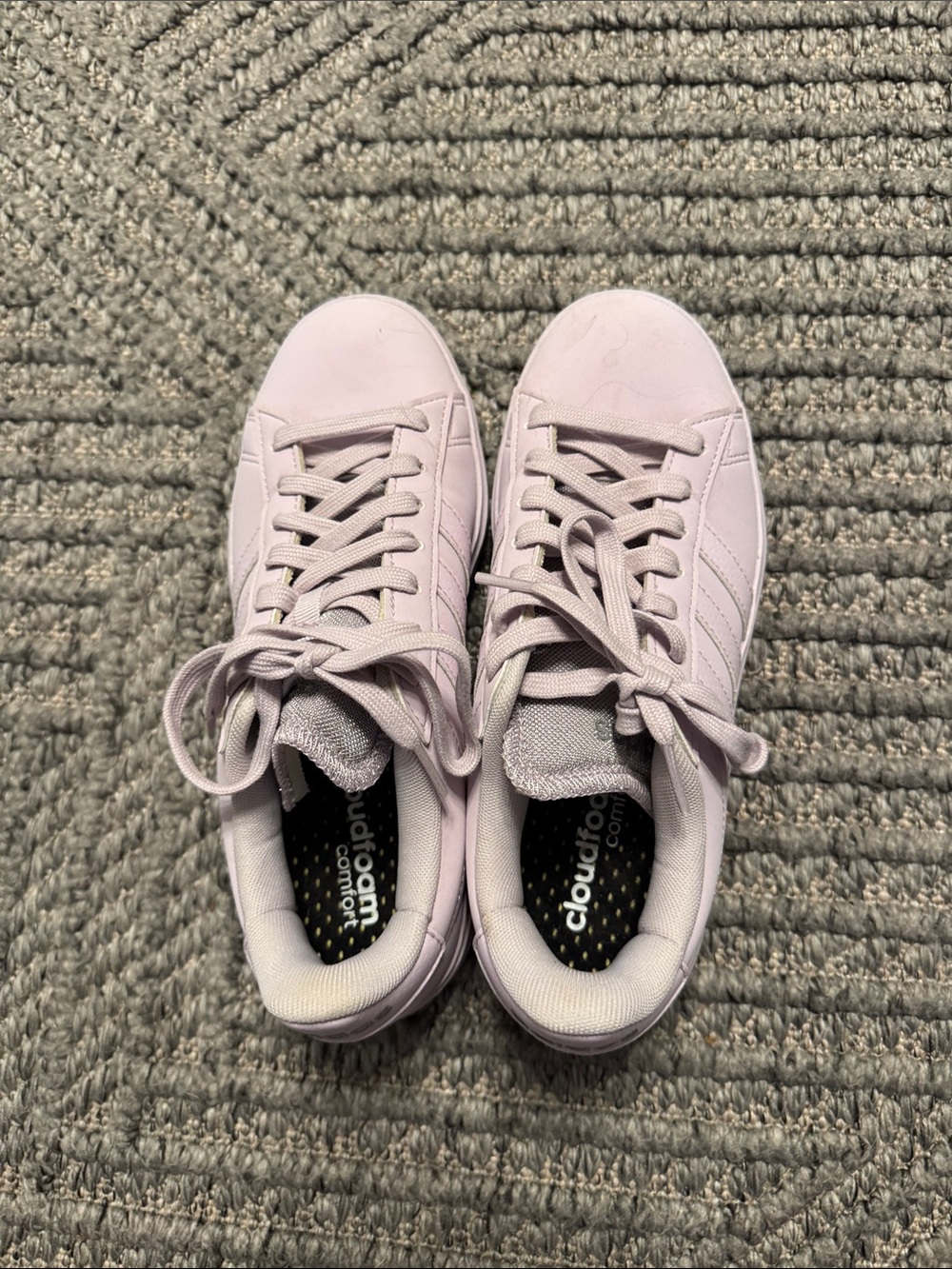 adidas Light Lavender Low-Top Sneakers